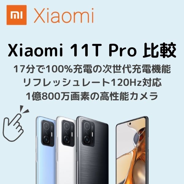 Xiaomi 11T Proアイキャッチ