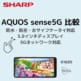 AQUOS sense5Gアイキャッチ